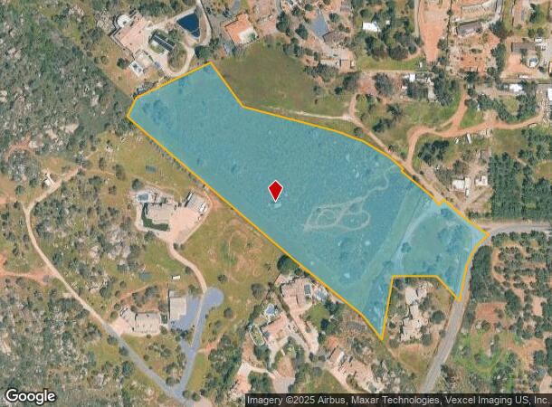 S Grade Rd, Alpine, CA Parcel Map