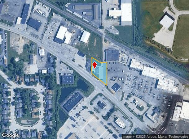 736 E Main St, Brownsburg, IN Parcel Map