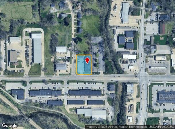 7445 University Ave, Clive, IA Parcel Map