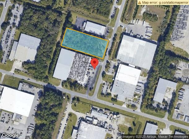  103 Eli Whitney Blvd, Savannah, GA Parcel Map