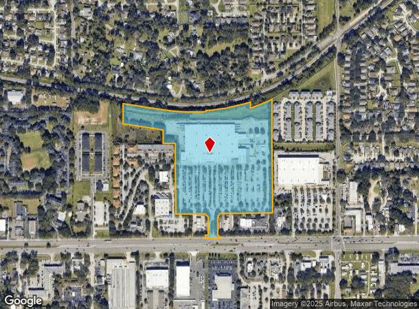  1208 E Brandon Blvd, Brandon, FL Parcel Map