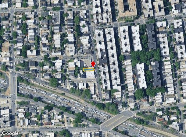 1443 Beach Ave, Bronx, NY Parcel Map