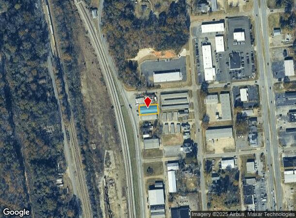  205 S Noble St, Anniston, AL Parcel Map
