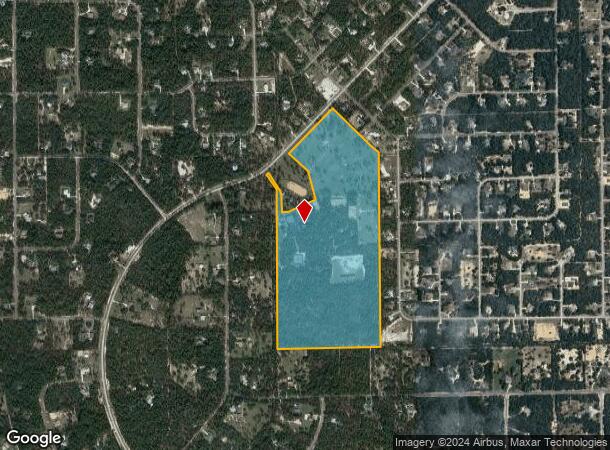  5690 W Pine Ridge Blvd, Beverly Hills, FL Parcel Map