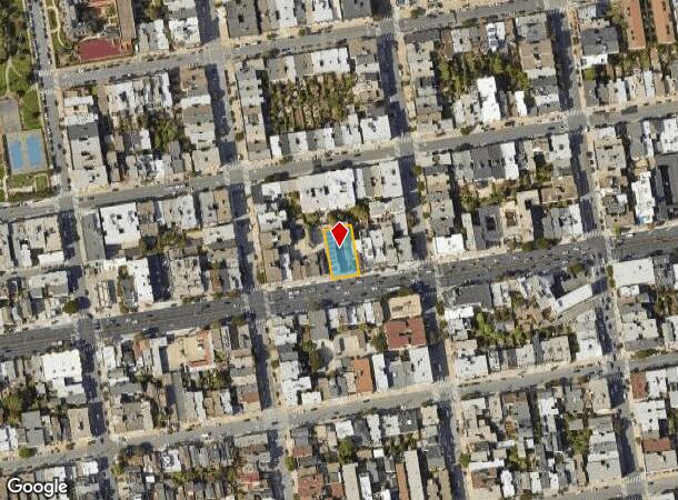  1650 Lombard St, San Francisco, CA Parcel Map