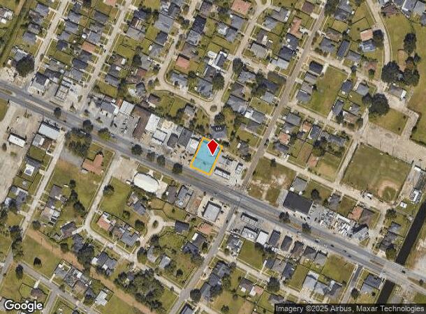 7555 W Judge Perez Dr, Arabi, LA Parcel Map