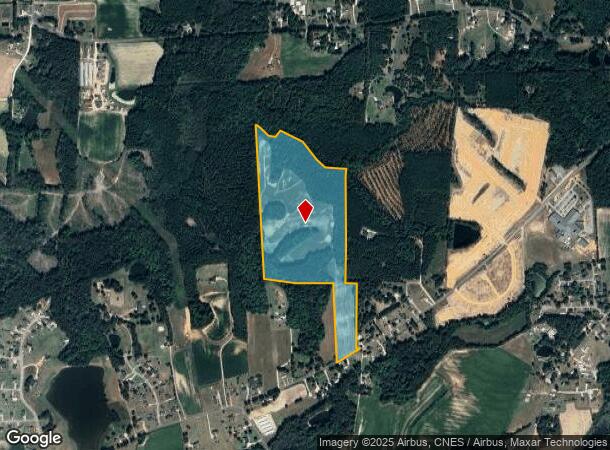 Brick Mill Rd, Coats, NC Parcel Map