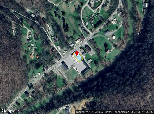 1134 Spencer Rd, Clendenin, WV Parcel Map