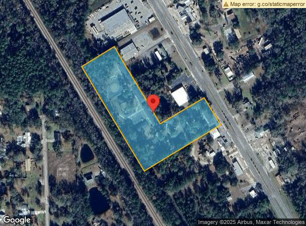  37083 Pinetree Dr, Hilliard, FL Parcel Map