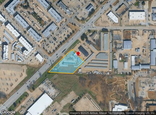 912 Grapevine Hwy, Hurst, TX Parcel Map