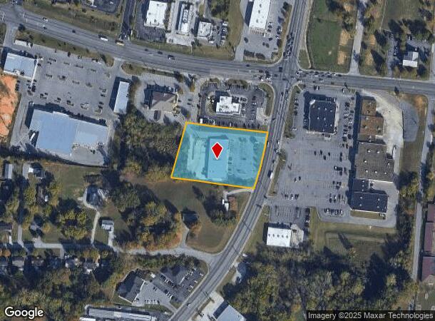  541 S Willow Ave, Cookeville, TN Parcel Map