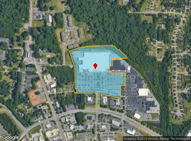  320 E Hanes Mill Rd, Winston Salem, NC Parcel Map