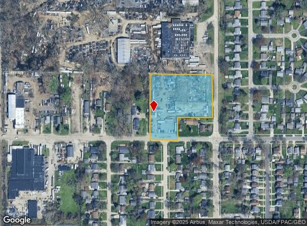  2708 South Ave, Toledo, OH Parcel Map