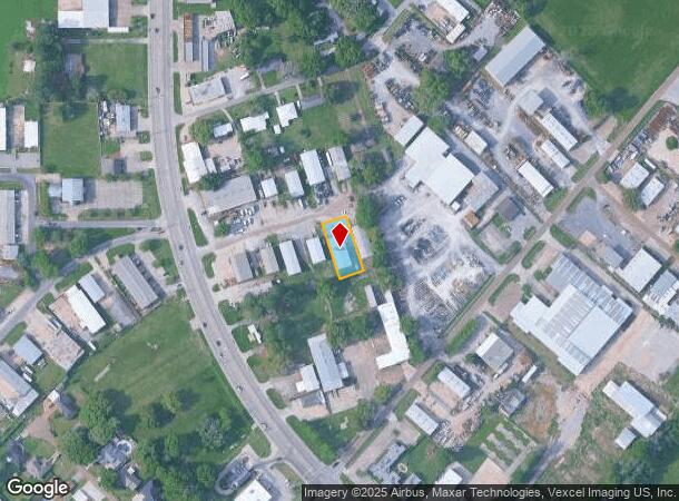  110 Pine Park Dr, Lafayette, LA Parcel Map