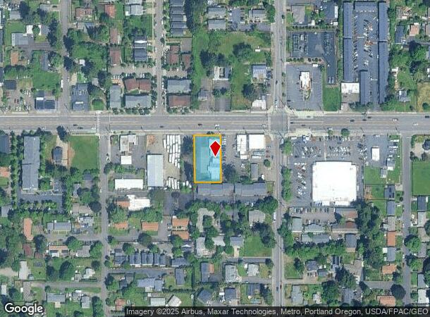  17214 Se Division St, Portland, OR Parcel Map