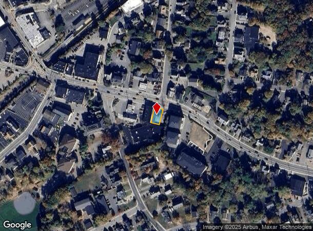  56 E Central St, Franklin, MA Parcel Map