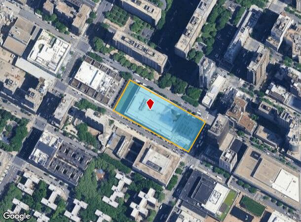 120 Amsterdam Ave, New York, NY Parcel Map