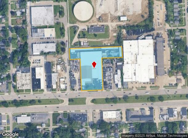  26400 W 8 Mile Rd, Southfield, MI Parcel Map