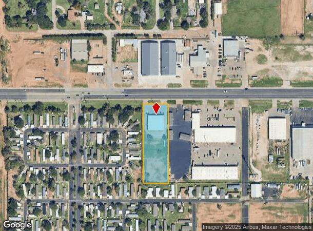  6645 19Th St, Lubbock, TX Parcel Map