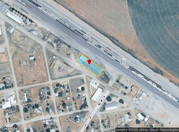 370 Railroad Ave, Slaton, TX Parcel Map
