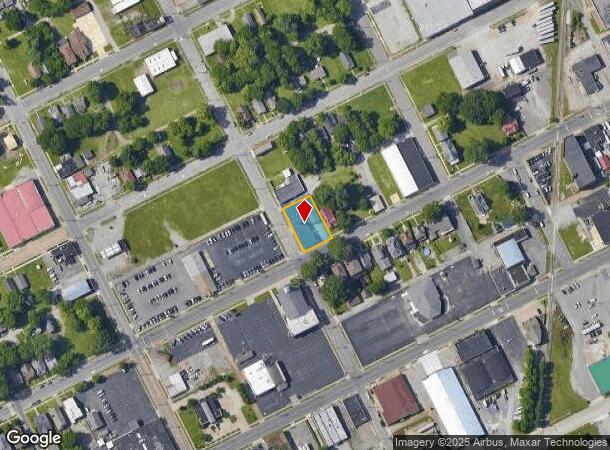  1149 Jefferson St, Paducah, KY Parcel Map