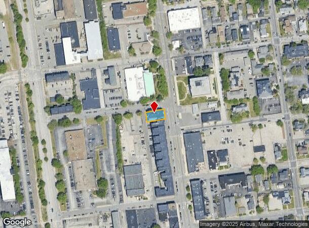 1490 Elm St, Manchester, NH Parcel Map