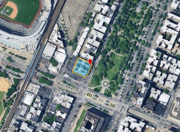  901 Walton Ave, Bronx, NY Parcel Map