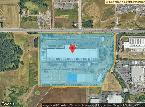  4050 Ne Evergreen Rd, Hillsboro, OR Parcel Map