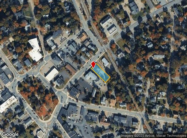  11 Mechanic St, Foxboro, MA Parcel Map
