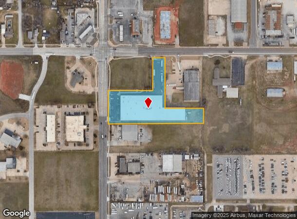  3100 S Meridian Ave, Oklahoma City, OK Parcel Map