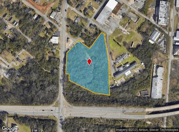  2308 Broadway, Macon, GA Parcel Map