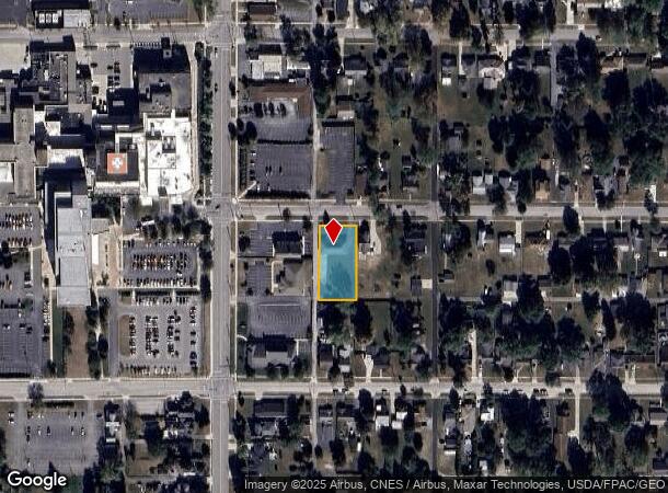 117 E Wallace St, Findlay, OH Parcel Map
