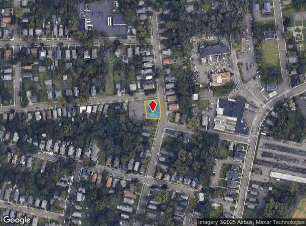  219 Oak St, Binghamton, NY Parcel Map