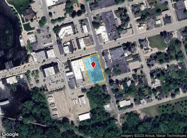 318 E Main St, Lowell, MI Parcel Map