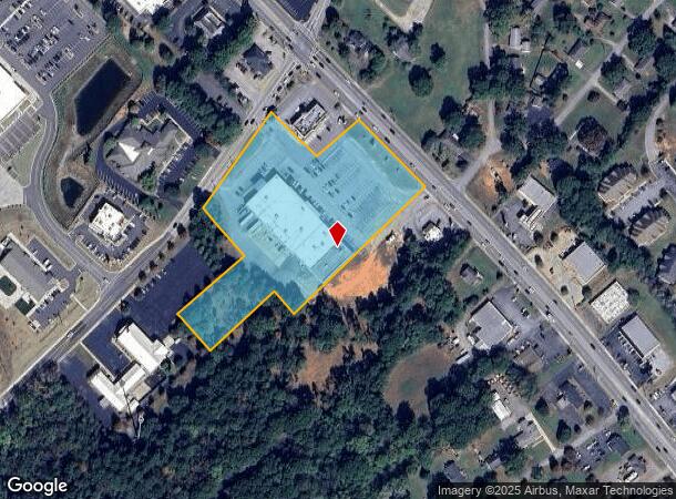 3545 Boiling Springs Rd, Boiling Springs, SC Parcel Map