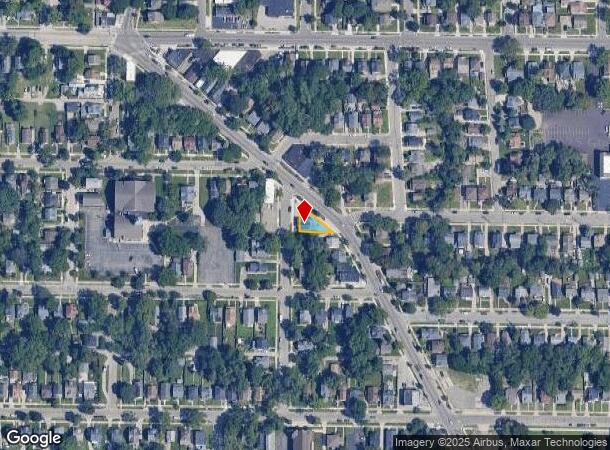 1267 Kalamazoo Ave Se, Grand Rapids, MI Parcel Map