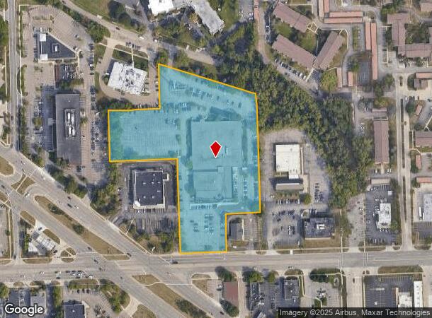  26400 W 12 Mile Rd, Southfield, MI Parcel Map