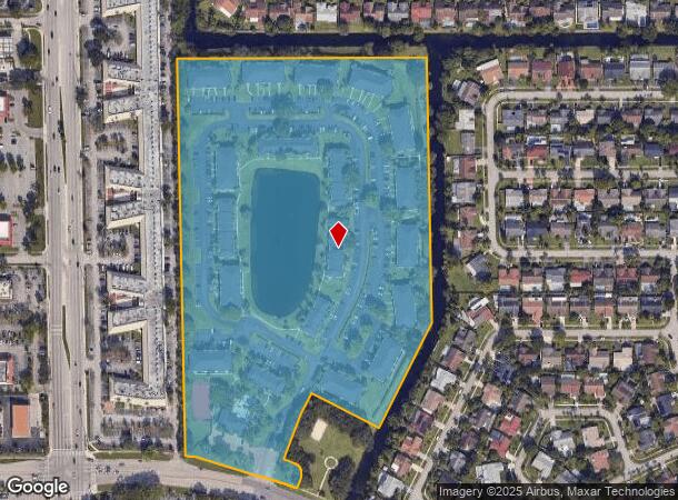  7505 Nw 44Th St, Lauderhill, FL Parcel Map