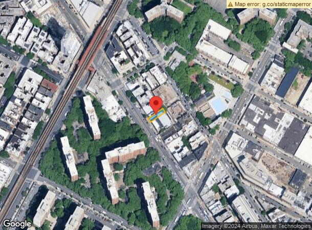  537 W 125Th St, New York, NY Parcel Map