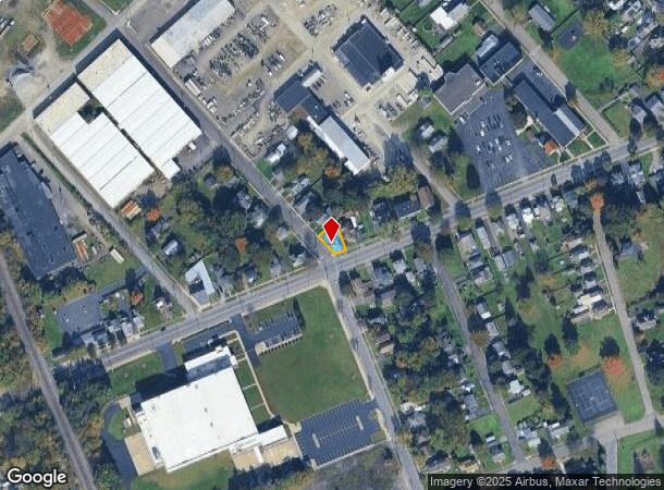 201 E Miller St, Elmira, NY Parcel Map