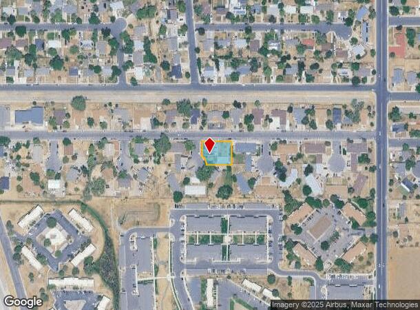  14280 E 22Nd Pl, Aurora, CO Parcel Map