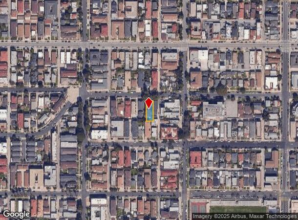 935 W 10Th St, San Pedro, CA Parcel Map