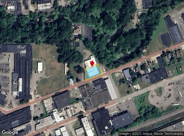 153 Hopkins Ave, Jamestown, NY Parcel Map