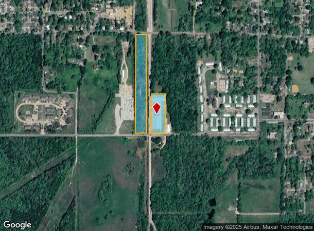 1110 W Washington St, Paris, TX Parcel Map