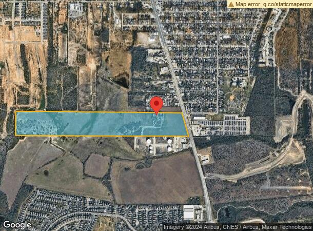  10539 Roosevelt Ave, San Antonio, TX Parcel Map