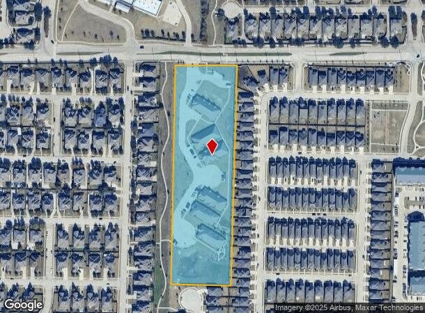  3900 Ranch Rd, Sachse, TX Parcel Map