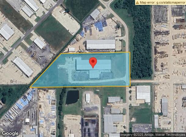  6101 Industrial Dr, Geismar, LA Parcel Map