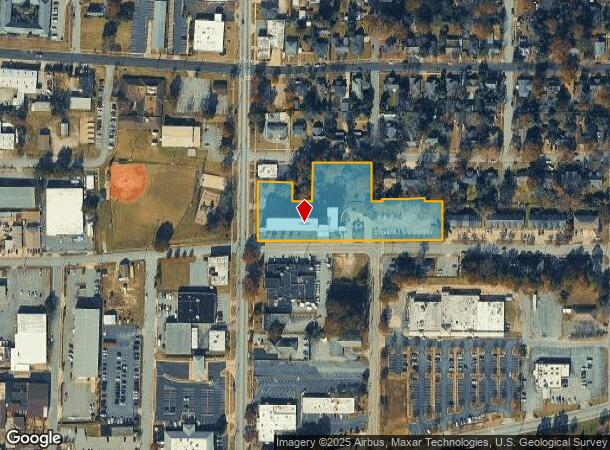  1313 14Th St, Columbus, GA Parcel Map