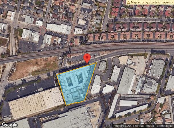  150 E Crowther Ave, Placentia, CA Parcel Map