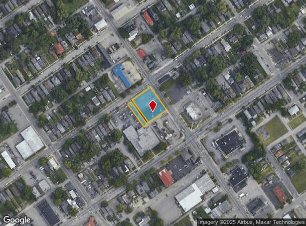  417 Vincennes St, New Albany, IN Parcel Map